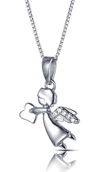 Moiss Delicate silver angel Ciondolo P0000282