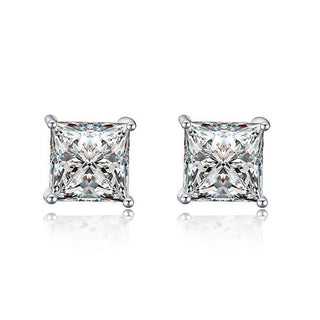 Moiss Elegant stud Kolczyki z cyrkoniami E00014 - Wymiary: 0,4 x 0,4 cm