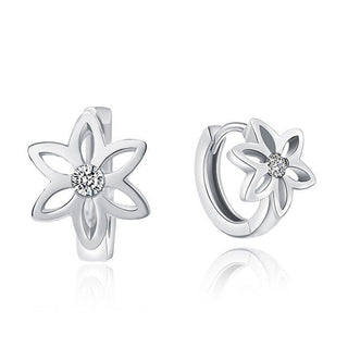 Moiss delicato silver Orecchini con flowers E0000140