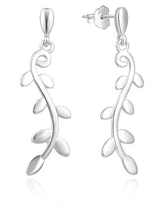 Moiss Sufficient boucles d'oreilles pendantes en argent E0002347