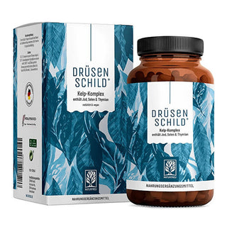 Naturtreu Thyroid Complex - Jod i Selen 180 wegańskich kapsułek