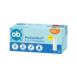 O.b. ProComfort Super Tampony - Wariant: 32 szt.