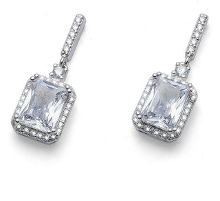 Oliver weber Fashion Orecchini with clear cubic zirconia Plumnus 23061