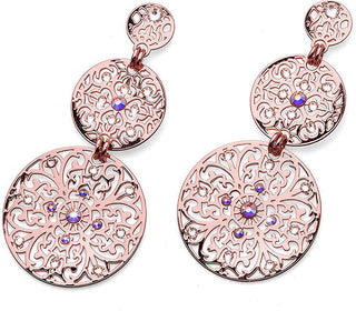 Oliver weber Pink gilded Orecchini with crystal Orient 22777RG