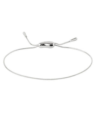 Pdpaola Silver Rodeo Slider Chain Bracciale PU02-987-U