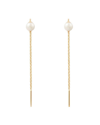 Pdpaola Gold-plated chain Orecchini La Perla LYRA ARB1-G57-U
