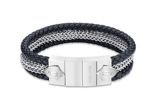 Police Stylish leather Bracciale da uomo Lance PEAGB2119803