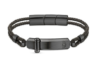 Police Double leather Bracciale da uomo PEAGB2211636