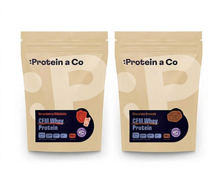 CFM Whey Protein 80 Strawberry Milkshake e Chocolate Brownie 1 + 1 kg