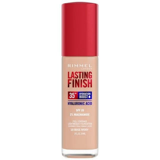 Rimmel London Varig Finish 35HR SPF20 Full Dekning Lettvekt Foundation 010 30 ml
