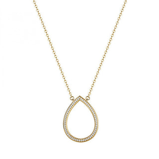 Rosato Delicate gold-plated Collana with cubic zirconias Kapka Sofia RZSO06