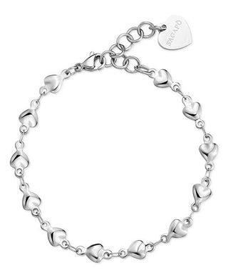 S'agapõ Steel Heart Bracciale Chunky SHK93