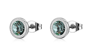 S'agapõ Steel balls con light green crystal Lucky Light SKT65