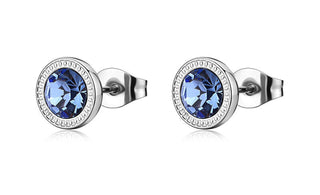 S'agapõ Steel balls with light blue crystal Lucky Light SKT66