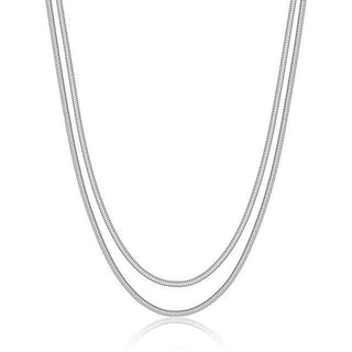 S'agapõ Double luxury Collana made of steel Hadek Chunky SHK110