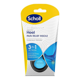 Scholl In-Balance Heel Orthopedic Insoles (Pain Relief Insole) 1 pair - Variant: Medium