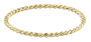 Troli Minimalist gold-plated gold Anello - Circuit: 51 mm