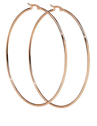 Troli Timeless bronze circles 耳环 - 直径: 4 cm