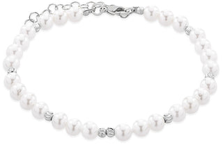 Troli Eleganter Armband mit synthetischen Perlen VSB0179S