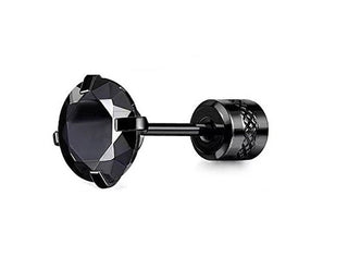Troli Stylish single Orecchino con black zircon VHLLE5096BB