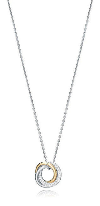 Viceroy Bicolor silver Collana con zircons Elegant 13033C100-39