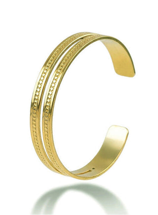 Victoria walls Double solid Bracelet Aurevia Gold VWB260667G