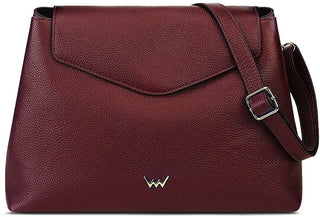 Vuch borsa in pelle da donna Veyra Wine Red