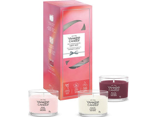 Yankee candle Ensemble de bougies votives cadeau 3 x 37 g