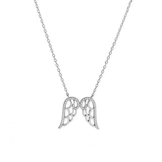 Again jewelry Angel Wings Silver Necklace AJNA0001