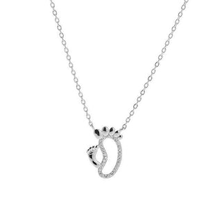 Again jewelry AJNA0007 Silver Necklace Legs (Chain, Pendant)