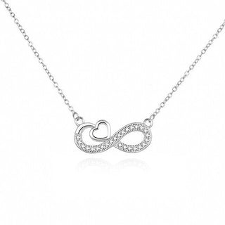 Agato Collana argento Infinity Love Romantic AGS1573/47 — Collana