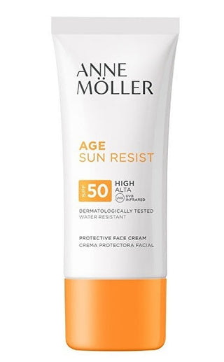 Anne möller Ochrona przeciwsłoneczna przed ciemnymi plamami i starzeniem SPF 50 Age Sun Resist 50 ml — Krem przeciwsłoneczny do twarzy