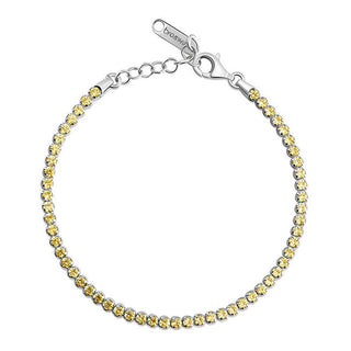 Brosway Bracciale tennis zirconia cubica Fancy Energy giallo FEY94 — Bracciale