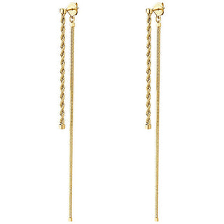 Brosway Orecchini placcati oro 2 in 1 Essential BNL09 lunghezza 6 cm — Orecchini