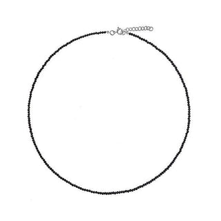 Again jewelry Černý perlový náhrdelník AJKNA008