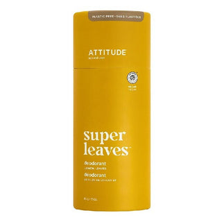 Attitude Luonnollinen kiinteä deodorantti Super Leaves - sitrushedelmien lehdet 85 g