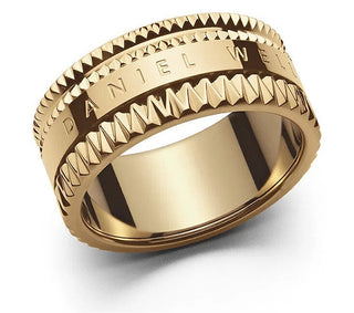 Daniel wellington Unmissable Elevation vergoldeter Ring DW0040026 – Umfang: 66 mm