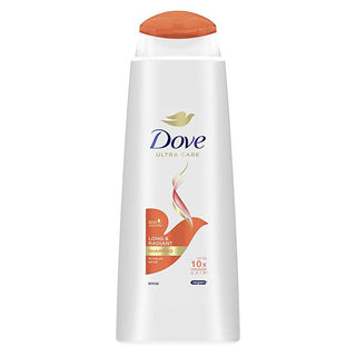 Dove Pitkät ja säteilevät hiukset shampoo 400 ml