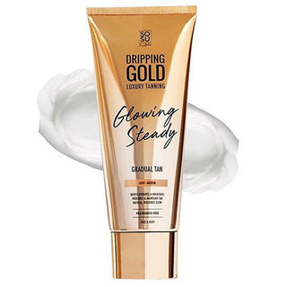 Dripping gold Creme autobronzeador médio claro Dripping Gold Brilhando Estável 200ml