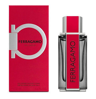Ferragamo Eau De Parfum Couro Vermelho Para Homens 50 Ml