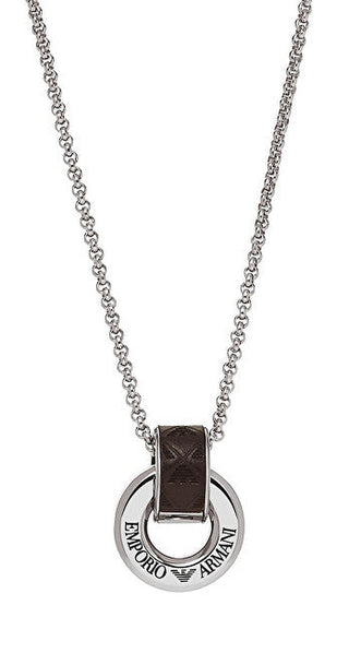 Emporio armani Collier tendance en acier pour homme EGS3134040