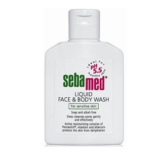 Sebamed منظف سائل كلاسيكي للوجه والجسم - 200 مل