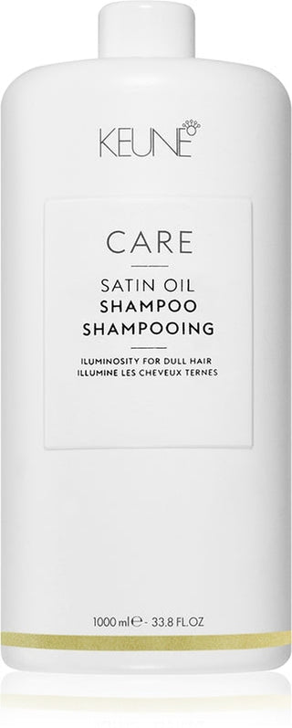 Keune Care Olio Satinato hårshampoo til skinnende og blødt hår 1000 ml