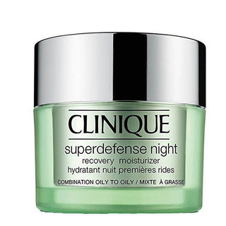 Clinique Superdefense Night Recovery crema idratante notte antirughe Pelli Grasse e Miste 50 ml — Crema viso