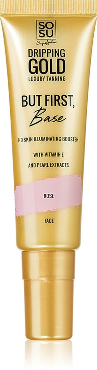 Dripping Gold But First Base Illuminating Primer For Foundation Color Pink 30 Ml