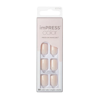 Kiss my face ImPRESS Color Point Pink Nails (30 pieces)