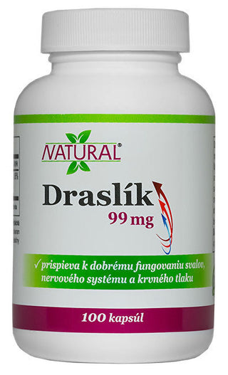 Natural sk Potasiu 99 mg 100 capsule - Supliment cosmetic 
