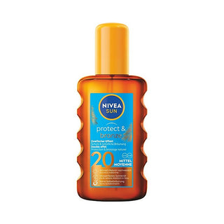 Nivea Skyddande och brun utan sol sololja SPF 20 - 200 ml