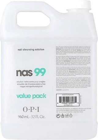 Opi Soluzione detergente per unghie NAS 99 960 ml — Sgrassante unghie