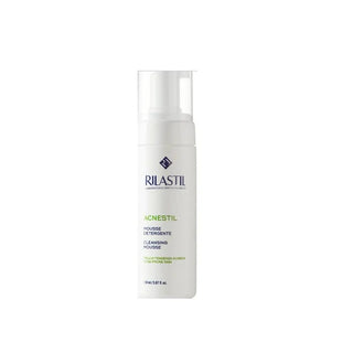 Rilastil Acnestil Mousse Detergente pelle mista e grassa incline all'acne 150 ml — Mousse detergente